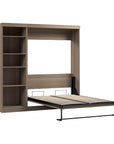 Modubox Pur Full Murphy Full Bed with Storage Unit (84W), image 73