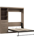 Modubox Pur Full Murphy Wall Bed and 1 Storage Unit with Drawers (84”), image 75