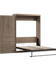 Modubox Pur Queen Murphy Wall Bed and 1 Storage Unit with Drawers (101”), image 47