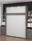 Modubox Cielo Full Murphy Wall Bed with Storage (98W), image 18