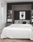 Modubox Cielo Full Murphy Wall Bed with Storage (98W), image 20