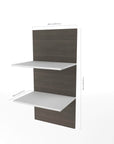Modubox Cielo Full Murphy Wall Bed with Storage Cabinet (79W), image 17