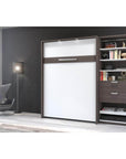 Modubox Cielo Full Murphy Wall Bed with Storage Cabinet (89W), image 11