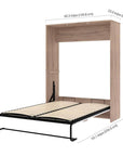 Modubox Cielo Queen Size Murphy Wall Bed, image 4