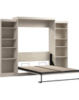 Modubox Pur Queen Murphy Wall Bed and 2 Storage Units (115W), image 59
