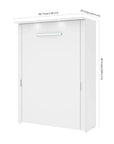 Modubox Lumina Full Size Wall Murphy Bed, image 5