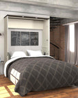 Modubox Lumina Queen Murphy Bed with Desk, image 2