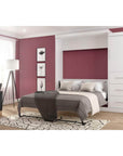 Modubox Nebula 90" Set including a Queen Wall Murphy Bed and One Storage Unit with Drawers, image 2