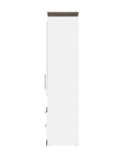 Modubox Orion 98"W Full Murphy Wall Bed with Narrow Storage Solutions, image 5