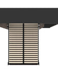 Modubox Orion Full Murphy Wall Bed with Narrow Shelving Unit, image 25