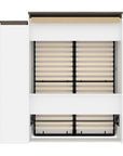 Modubox Orion Queen Murphy Wall Bed with Narrow Shelving Unit, image 5