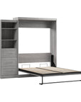 Modubox Pur Queen Murphy Wall Bed and Storage Unit with Drawers (90W), image 46