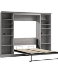 Modubox Versatile Full Murphy Wall Bed and 2 Storage Units, image 12