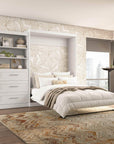 Modubox Pur 101" Queen Size Murphy Wall Bed with Storage Unit, image 4