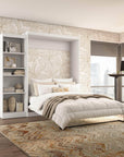 Modubox Pur 90" Queen Size Murphy Wall Bed with Storage Unit, image 3