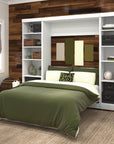 Modubox Pur Full Murphy Bed with 2 Storage Units (109W), image 1