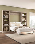 Modubox Pur Full Murphy Bed with 2 Storage Units (109W), image 27