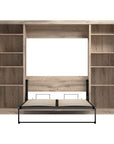Modubox Pur Full Murphy Bed with 2 Storage Units (109W), image 32