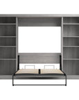 Modubox Pur Full Murphy Bed with 2 Storage Units (109W), image 46