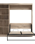 Modubox Pur Full Murphy Full Bed with Storage Unit (84W), image 34