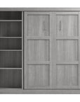 Modubox Pur Full Murphy Full Bed with Storage Unit (84W), image 43