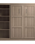 Modubox Pur Full Murphy Full Bed with Storage Unit (84W), image 67