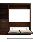 Modubox Pur Full Murphy Wall Bed and 1 Storage Unit with Drawers (84”), image 20