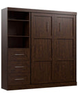 Modubox Pur Full Murphy Wall Bed and 1 Storage Unit with Drawers (84”), image 19