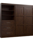 Modubox Pur Full Murphy Wall Bed and Storage Unit with Drawers (95W), image 13
