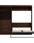 Modubox Pur Full Murphy Wall Bed and Storage Unit with Drawers (95W), image 10