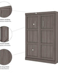 Modubox Pur Full Size Murphy Wall Bed, image 5