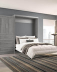 Modubox Pur Queen Murphy Wall Bed and 1 Storage Unit with Drawers (101”), image 18