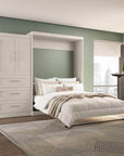 Modubox Pur Queen Murphy Wall Bed and 1 Storage Unit with Drawers (101”), image 30