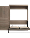 Modubox Pur Queen Murphy Wall Bed and 1 Storage Unit with Drawers (101”), image 49