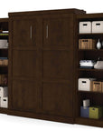 Modubox Pur Queen Murphy Wall Bed and 2 Storage Units (115W), image 7