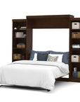 Modubox Pur Queen Murphy Wall Bed and 2 Storage Units (115W), image 8