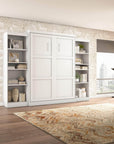 Modubox Pur Queen Murphy Wall Bed and 2 Storage Units (115W), image 12