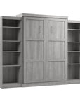 Modubox Pur Queen Murphy Wall Bed and 2 Storage Units (115W), image 43