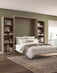 Modubox Pur Queen Murphy Wall Bed and 2 Storage Units (115W), image 66