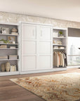 Modubox Pur Queen Murphy Wall Bed and 2 Storage Units (136”), image 7
