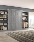 Modubox Pur Queen Murphy Wall Bed and 2 Storage Units (136”), image 38