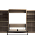 Modubox Pur Queen Murphy Wall Bed and 2 Storage Units (136”), image 66