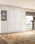 Modubox Pur Queen Murphy Wall Bed and Storage Unit with Drawers (90W), image 12