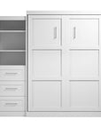 Modubox Pur Queen Murphy Wall Bed and Storage Unit with Drawers (90W), image 18