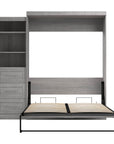 Modubox Pur Queen Murphy Wall Bed and Storage Unit with Drawers (90W), image 47