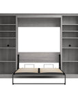 Modubox Versatile Full Murphy Wall Bed and 2 Storage Units, image 13