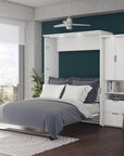 Modubox Lumina Queen Murphy Wall Bed and 1 Storage Unit (89”), image 1