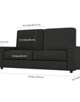 Modubox Versatile Queen Murphy Wall Bed and Sofa Set, image 4