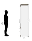 Modubox Orion 20"W Storage Cabinet with Pull Out Shelf, image 9