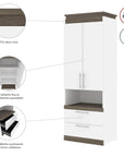 Modubox Orion 30"W Storage Cabinet with Pull Out Shelf, image 8